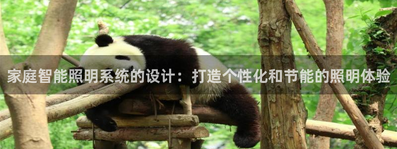 家庭智能照明系统的设计:打造个性化和节能的照明体验