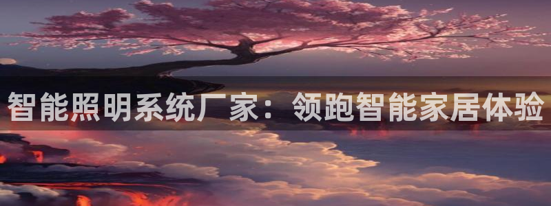 智能照明系统厂家：领跑智能家居体验
