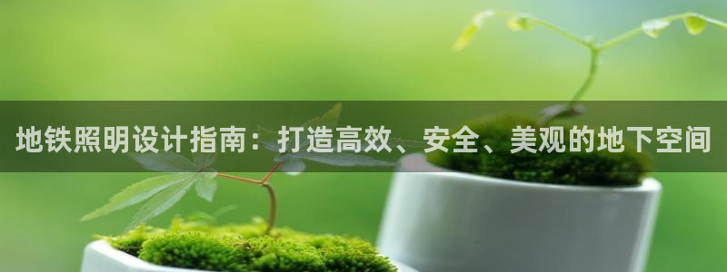 地铁照明设计指南：打造高效、安全、美观的地下空间