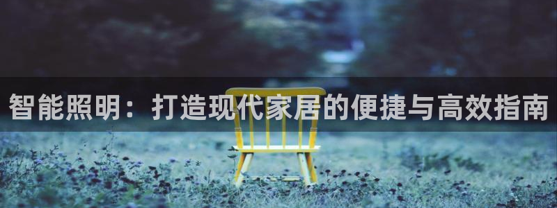 智能照明：打造现代家居的便捷与高效指南