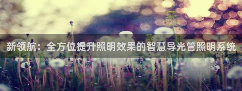 新领航：全方位提升照明效果的智慧导光管照明系统