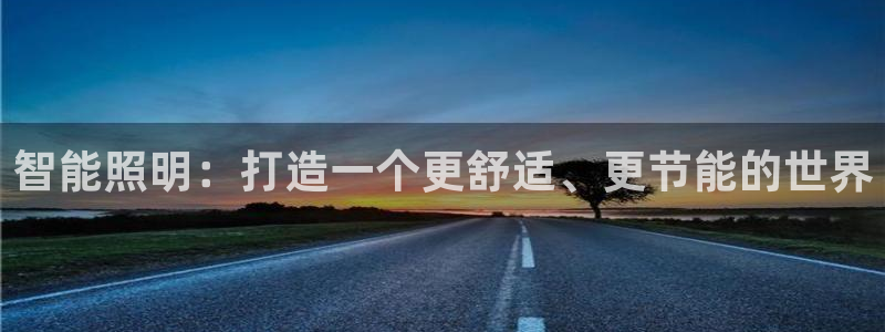 智能照明：打造一个更舒适、更节能的世界