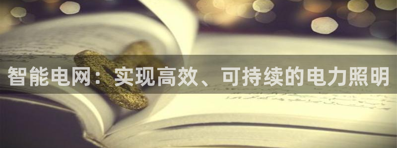 智能电网：实现高效、可持续的电力照明